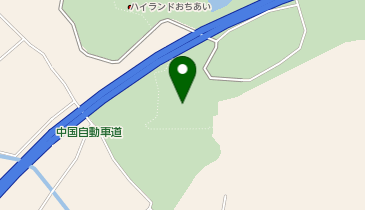 ハイランドおちあいの地図画像