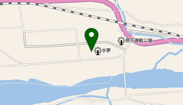 真庭市役所 真庭市勝山健康増進施設水夢の地図画像