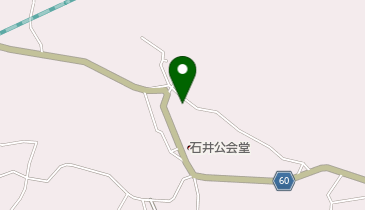 いしい脊椎矯正院の地図画像