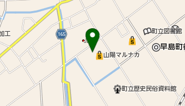 ダイヤクリーニング株式会社マルナカ早島店の地図画像
