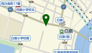 はくしま鍼灸整骨院の地図画像