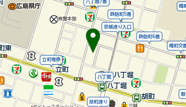 クロロフィル美顔教室ルームの地図画像