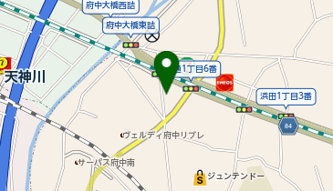 ボディリセット直の地図画像