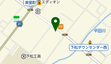 ジュエルセブンBRIDAL周南の地図画像