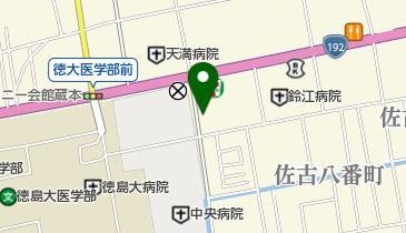 徳島県薬剤師会調剤薬局の地図画像