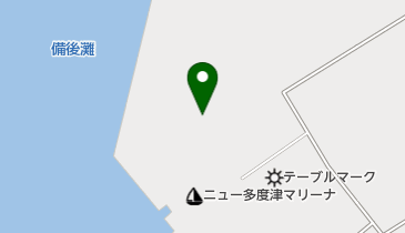 東洋テックス株式会社多度津工場の地図画像