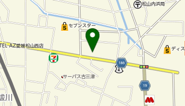 株式会社えひめ不動産鑑定の地図画像