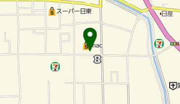 マック 久米調剤薬局の地図画像