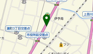 有限会社城西調剤薬局伊予店の地図画像