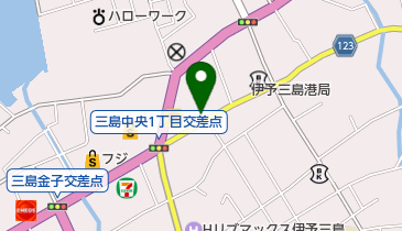 おおもり鍼灸院の地図画像