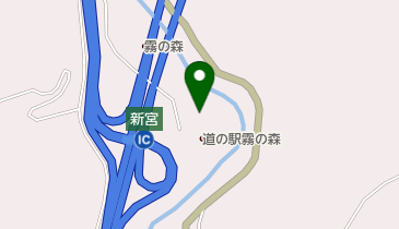 霧の森・交湯館の地図画像