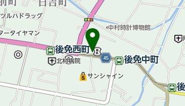 アズマ補聴器センター南国店の地図画像