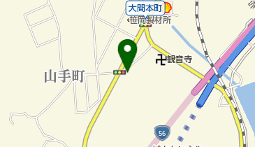 ながやま凧屋輝の地図画像