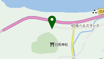 白兎観光協会の地図画像