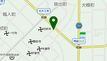 ツクダ時計眼鏡店の地図画像