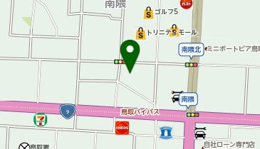ペッツパーク鳥取店の地図画像