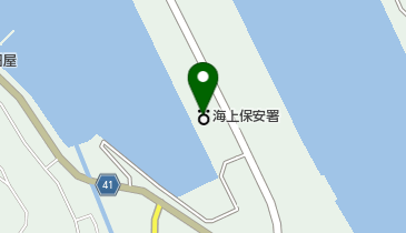 鳥取海上保安署の地図画像