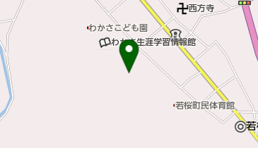 わかさ温水プールの地図画像