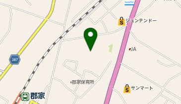 愛光会パレアナの家の地図画像