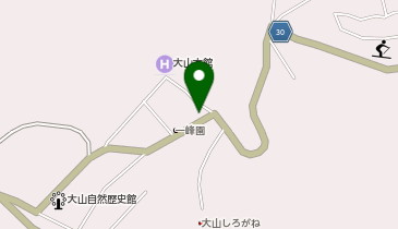 大山ロッジの地図画像