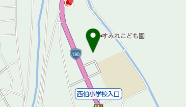 南部町民体育館の地図画像