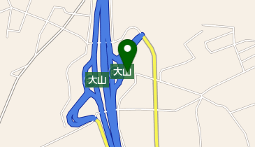 大山パーキングエリア上り売店の地図画像