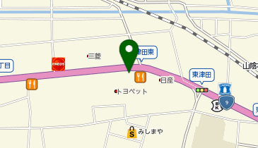 西尾自動車株式会社松江店の地図画像