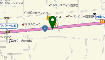 スズキプラザカーベル中央店の地図画像