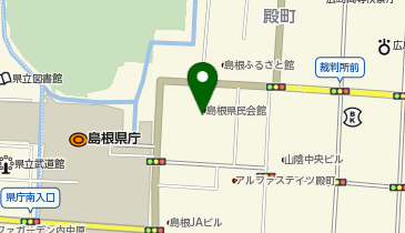 しまね総合インフォメーション・チケットコーナーの地図画像