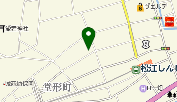 松江中央薬局の地図画像