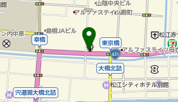 雑貨ショップ・フローラの地図画像