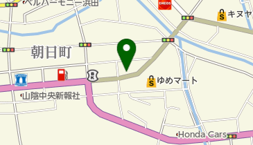 花ショップふくもとの地図画像