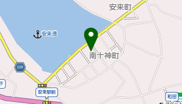 はら整骨院の地図画像