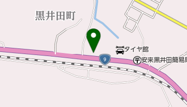 安来熱帯魚の地図画像