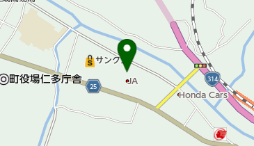 然BARBERの地図画像