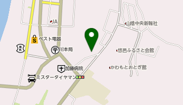 グループホームかわもとあいあいの家の地図画像