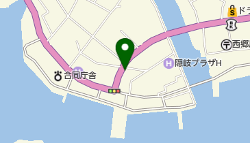 フォト隠岐の地図画像