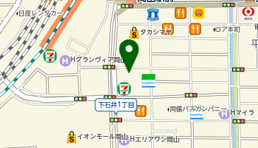 第一学院高等学校岡山キャンパスの地図画像