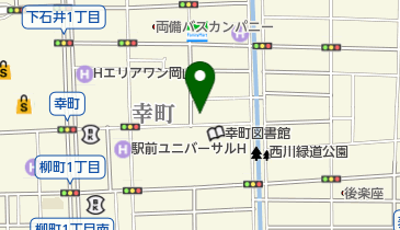 ピースラブ(P,sLAV)の地図画像