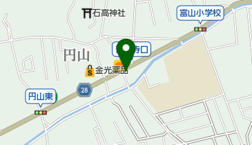 白十字 円山店の地図画像