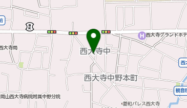 シューズ&バッグオカムラの地図画像