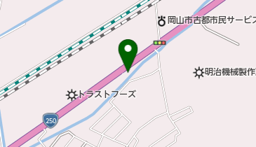 Poodock 東岡山店の地図画像