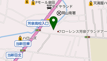 こやま薬局 泉田店の地図画像