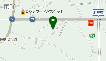 Y&rsquo;sダンススタジオの地図画像