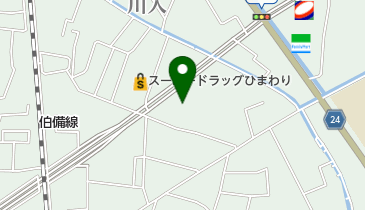 ルレフHAIRの地図画像