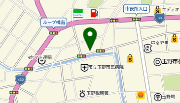 かわいちお好み焼店の地図画像