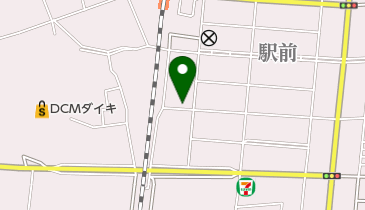 炙DINING黒豹の地図画像