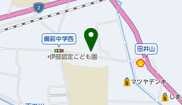 山陽ガス株式会社備前営業所の地図画像