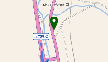 オキュウド配送センターの地図画像