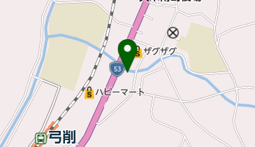 髪家華の地図画像